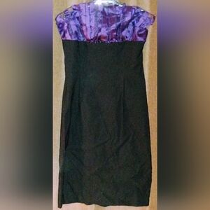 🍷Lovely Day black & purple dress *Final Price*
